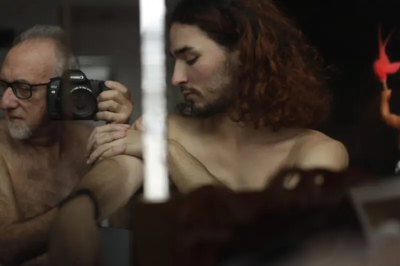 Robert Siegelman 9 The Model and The Photographer (Clay)