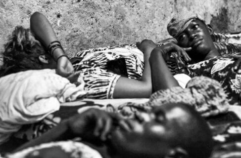 Group of gay men sharing a room in Kampala 2019 Keiji Fujimoto