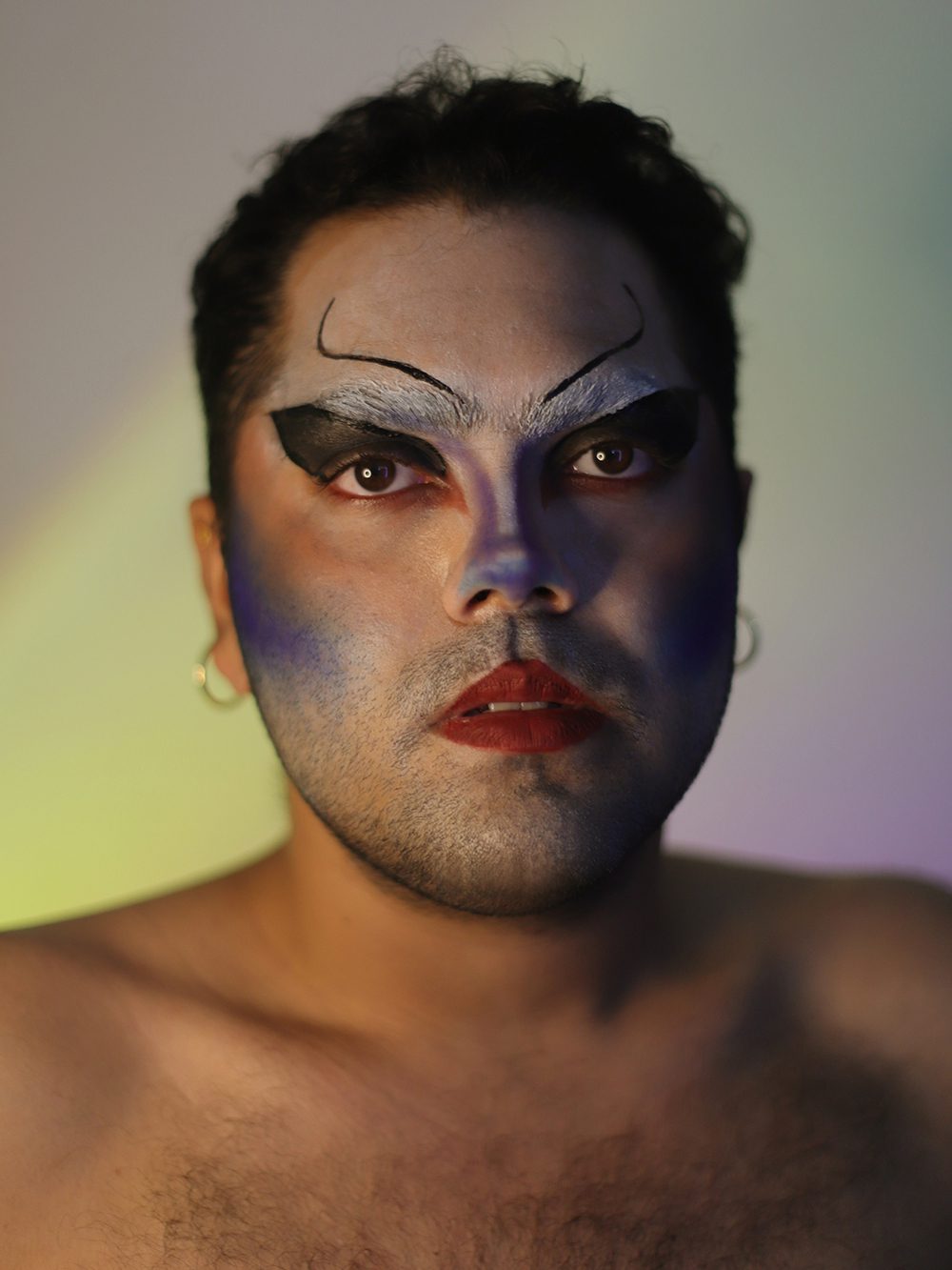 2 Self drag portrait Dead family by Le Veneque