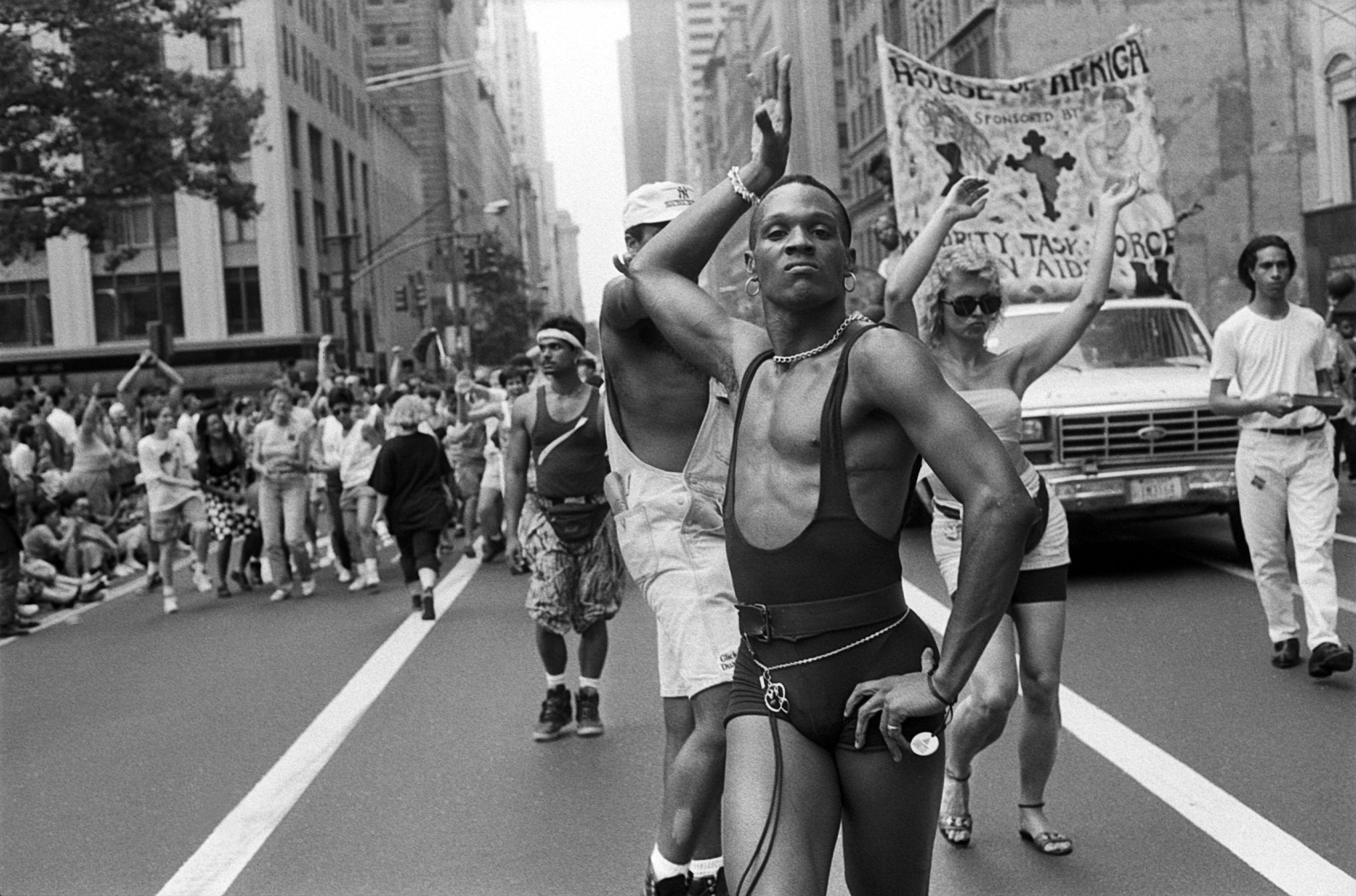 03) PRIDE June 1991 NYC MELVIN AFRICA copie 1