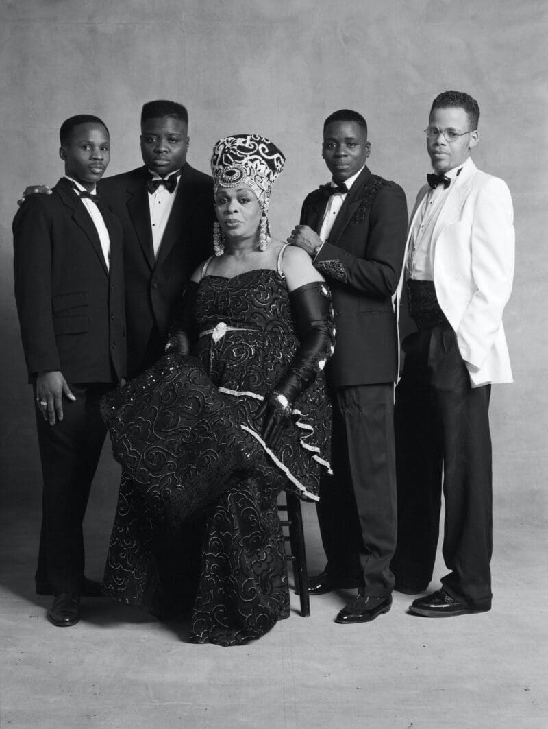 15. STUDIO W. 3OTH STREET Iconic Mother Avis Pendavis, with House children 1991